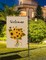 Large Garden Flag Holder Stand Pole for 28 x 40 Flags with Shepherds Hooks for Outdoor - 60 Inches Heavy Duty Yard Flag Post Stake Perfect for Outdoor Decor(Without Solar Lights & Flag)